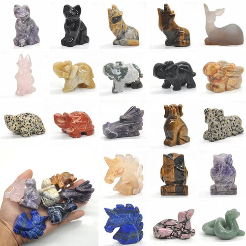 Genuine Hand-Carved Multicolored Fluorite Sea Turtle Figurine